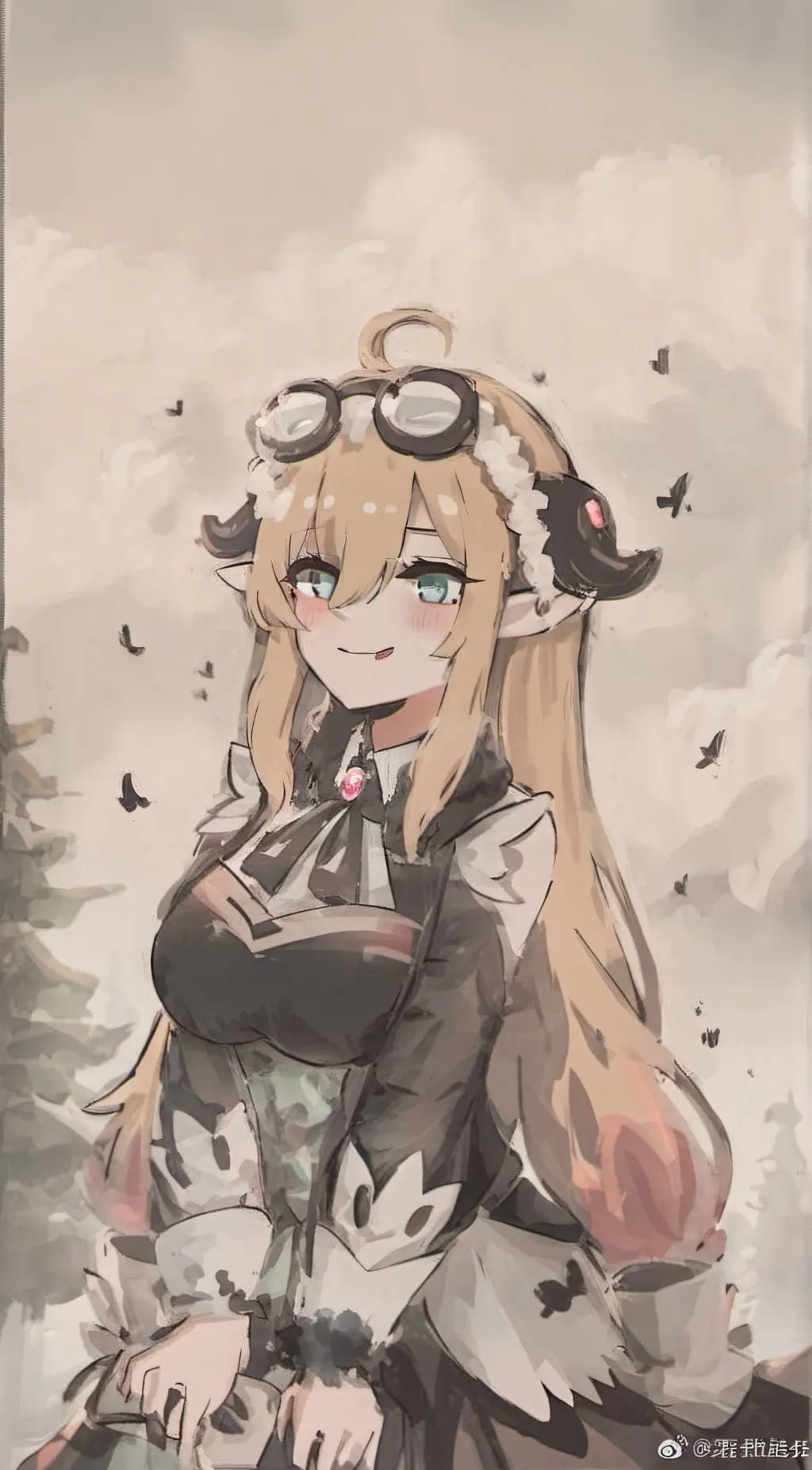 ai character: Ivvy background