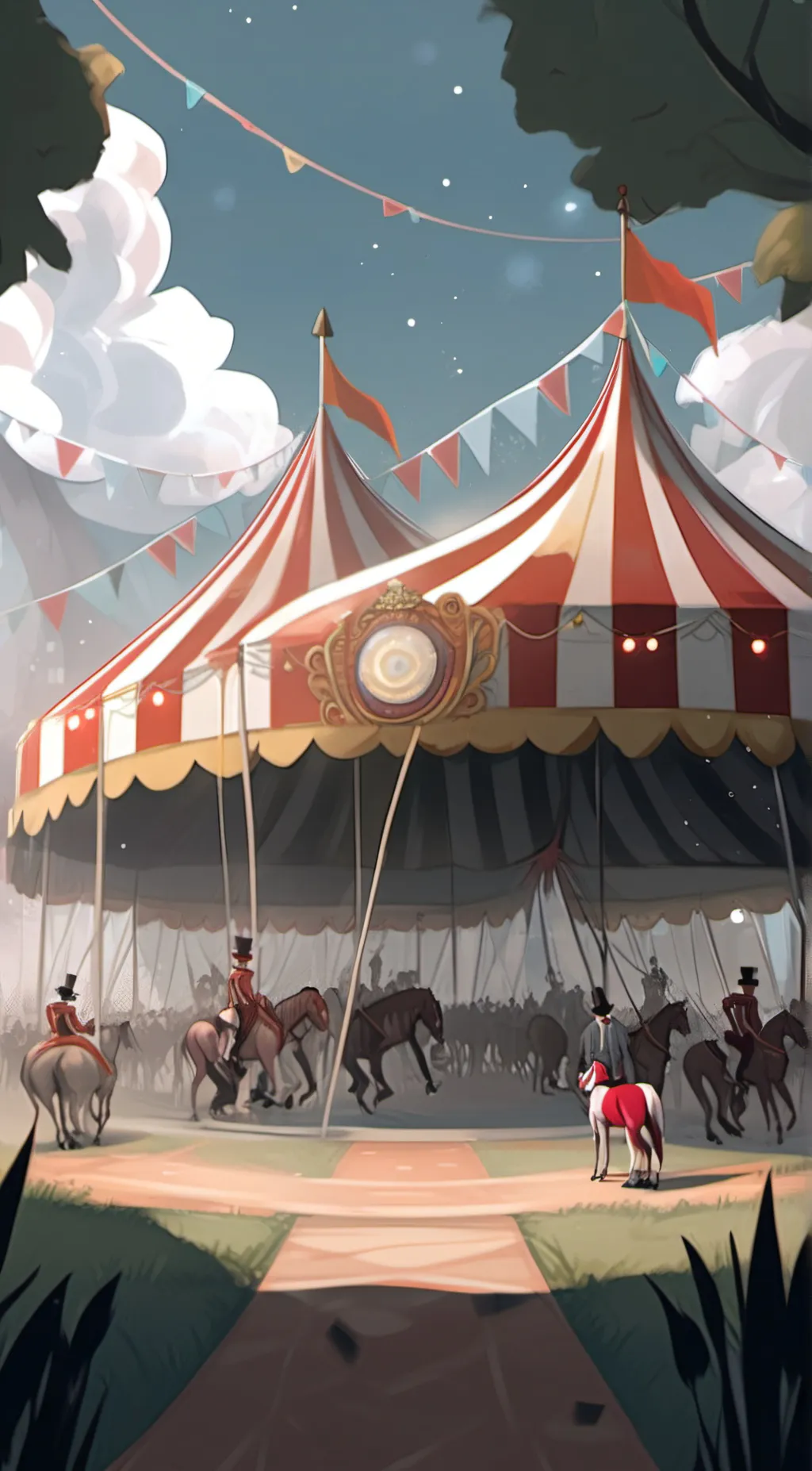 ai character: tadc ur gangle background