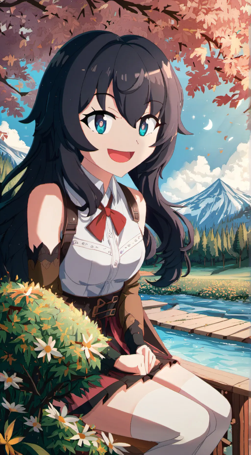 ai character: Aria background