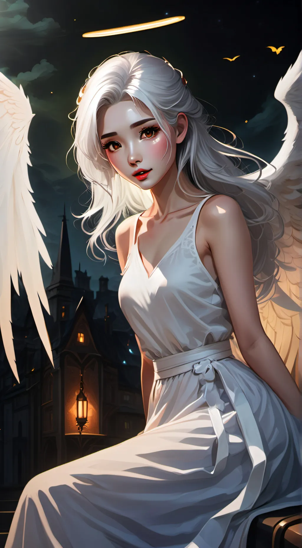 ai character: Angelica background