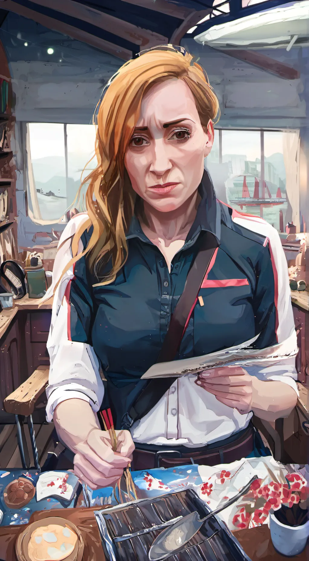 ai character: my  mother background