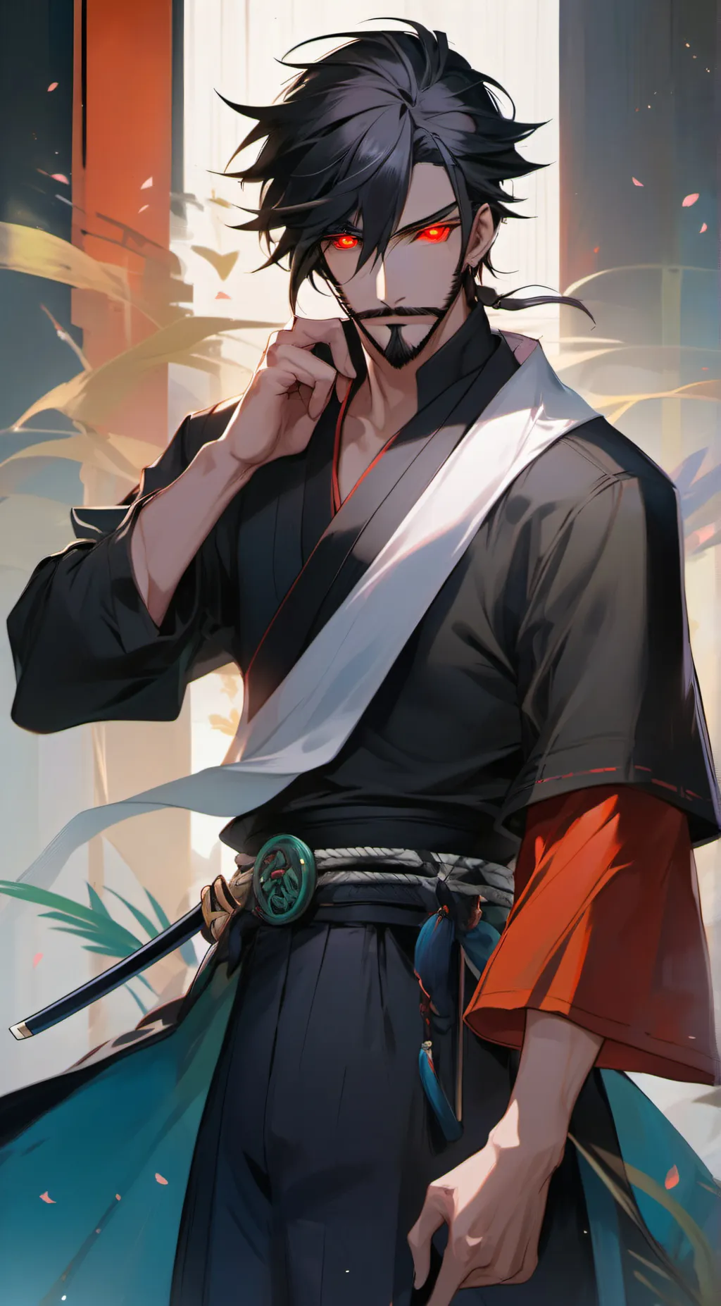 ai character: the watcher background