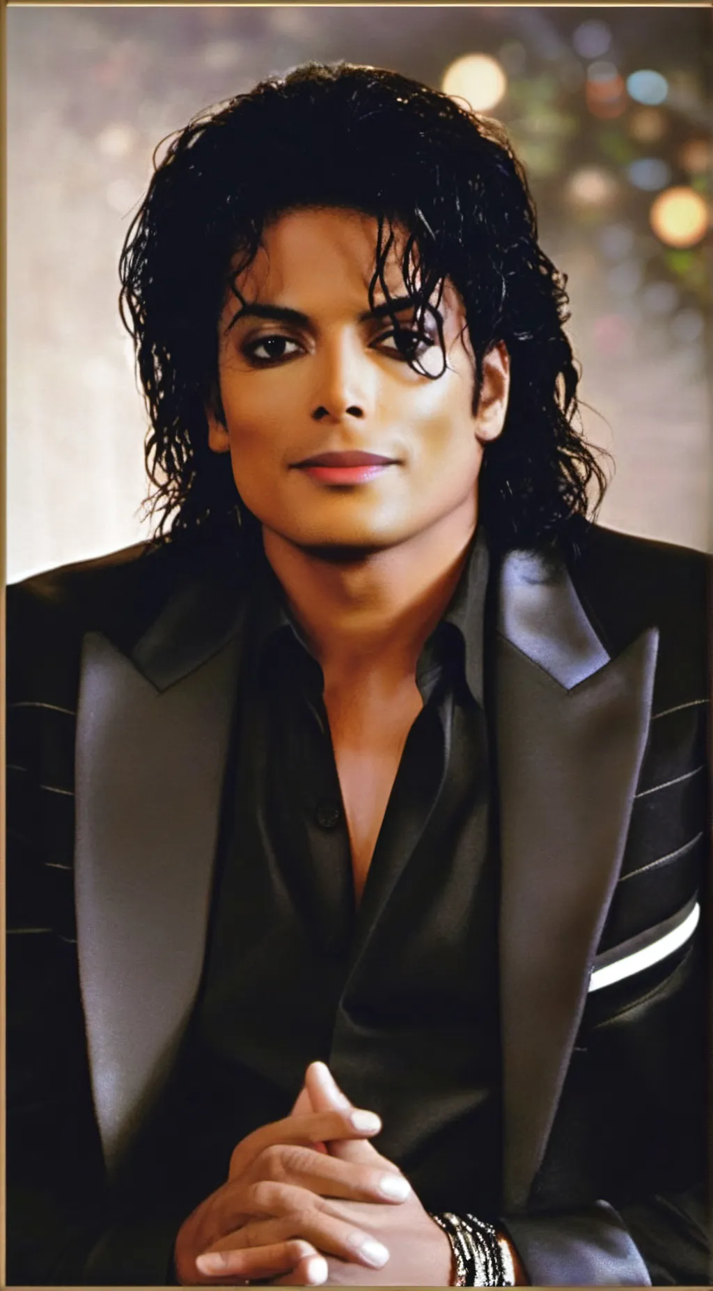 ai character: Michael Jackson background
