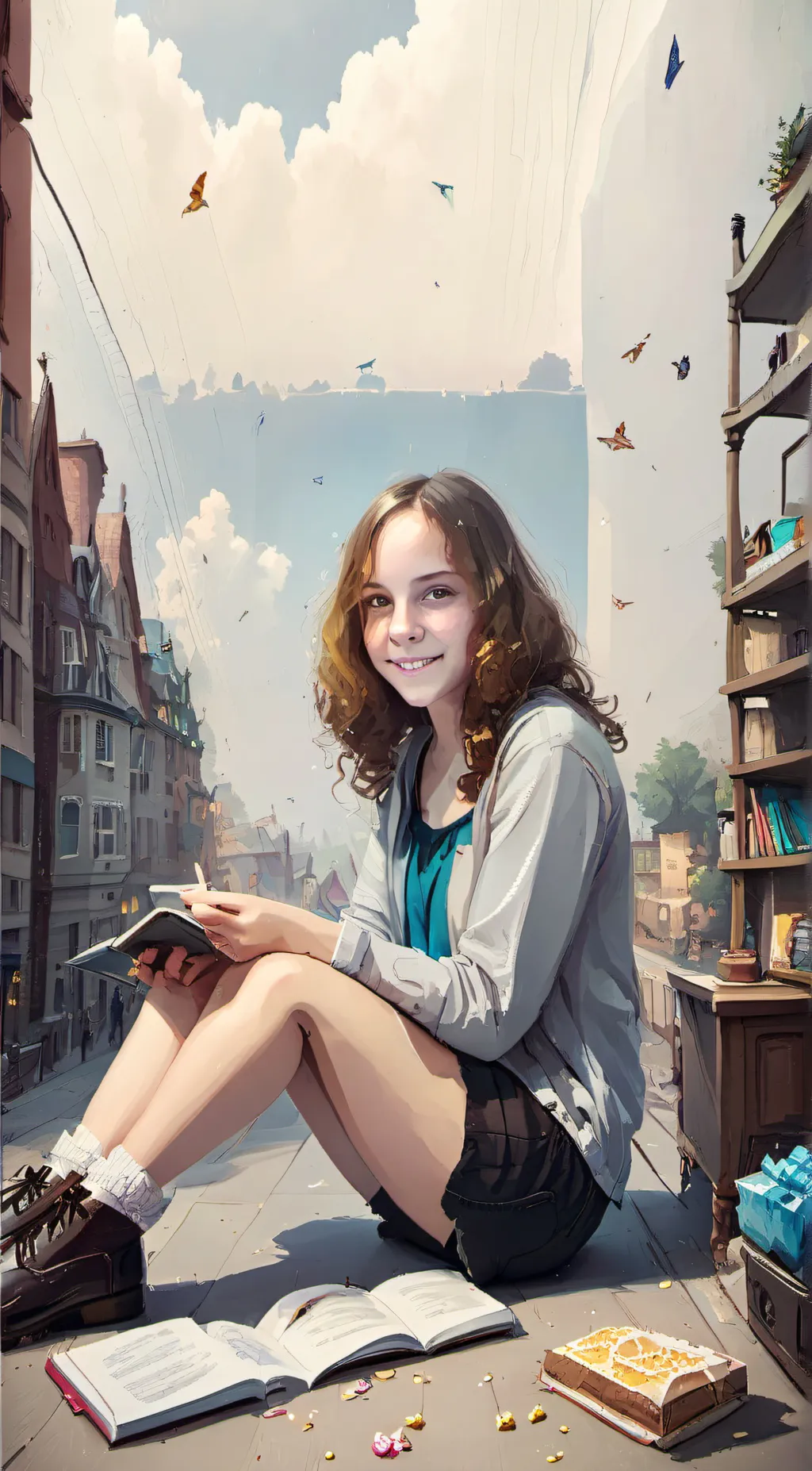 ai character: Kianna  background