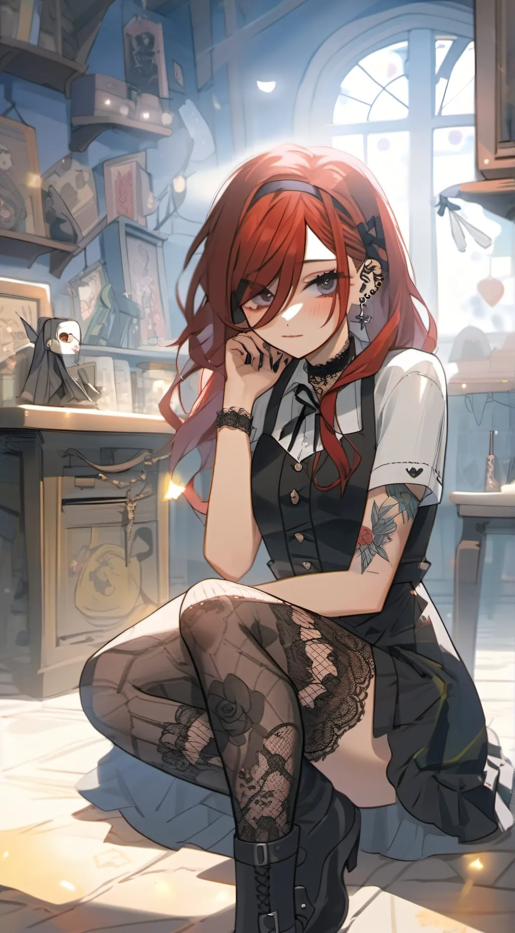 ai character: Evelyn background