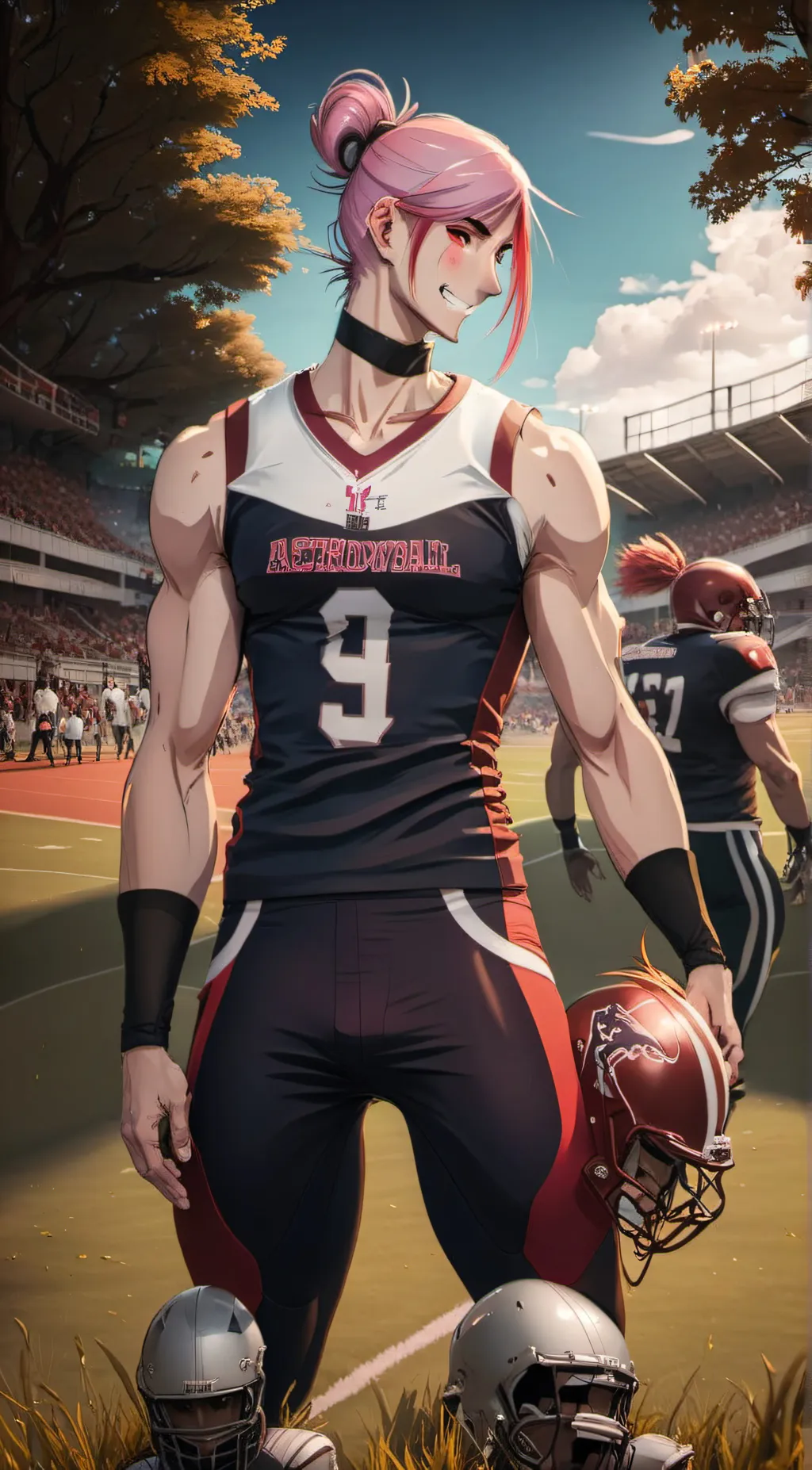 ai character: technoblade background