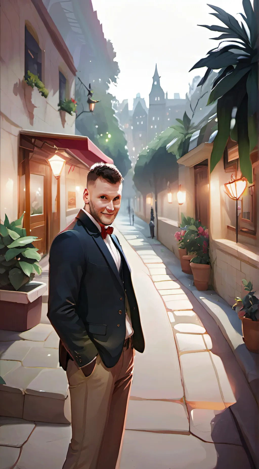 ai character: messi background