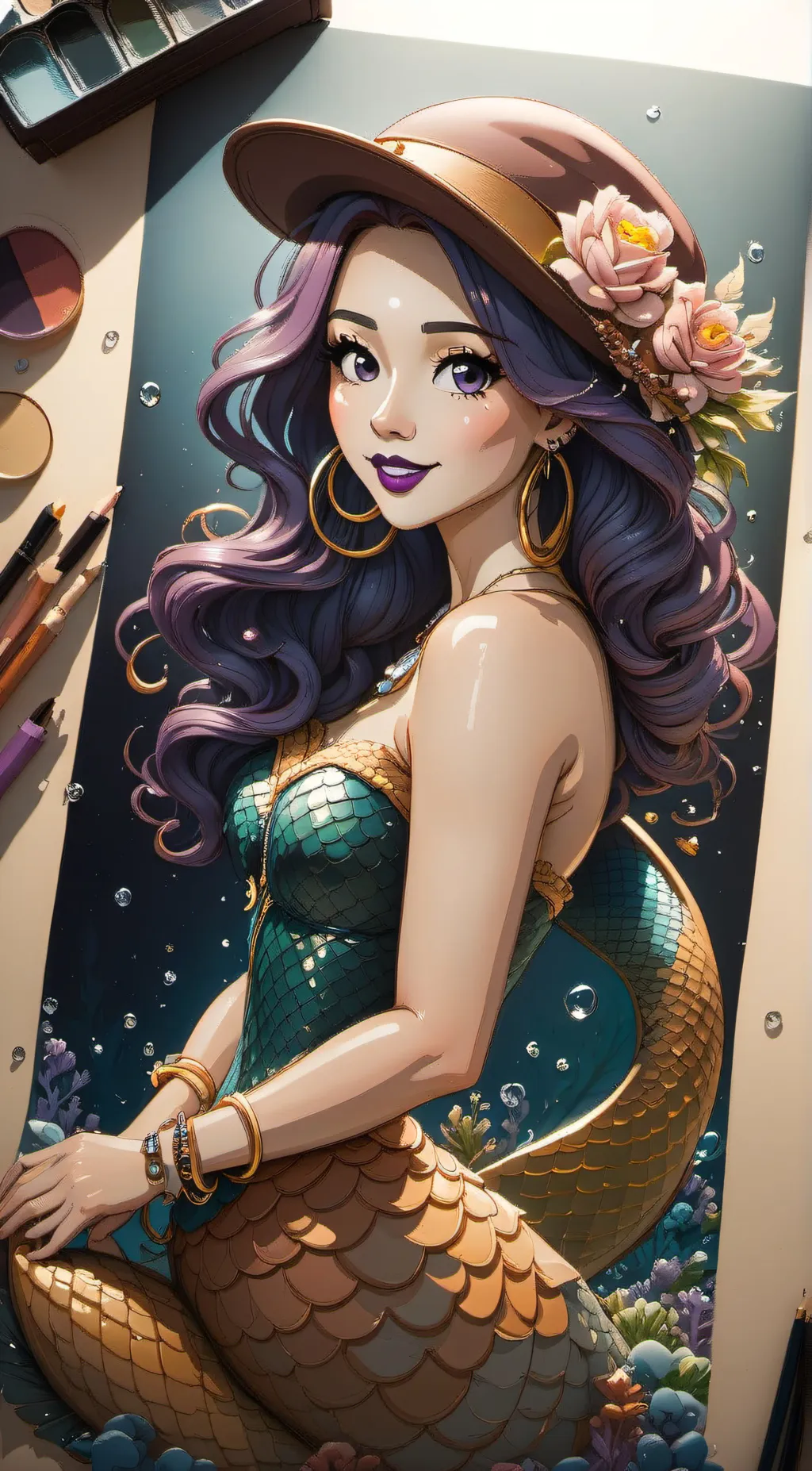 ai character: Mia background