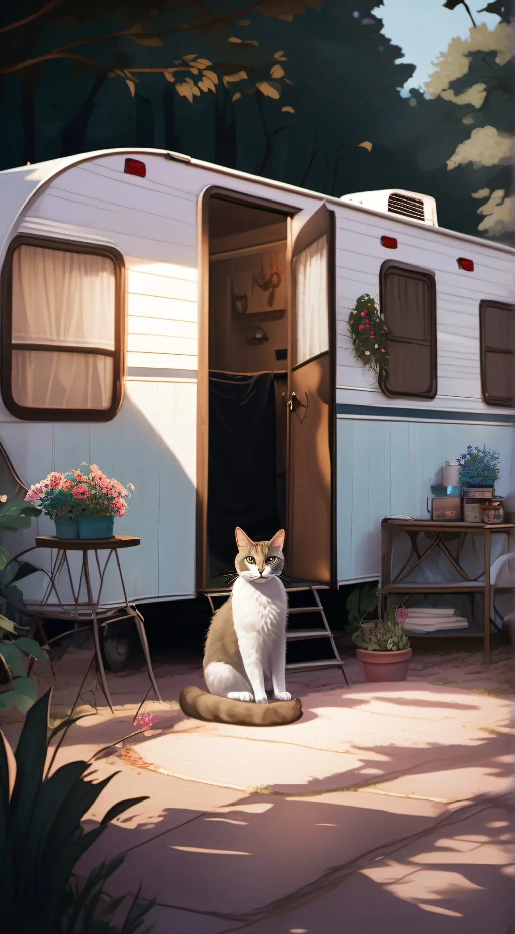 ai character: Sophia background