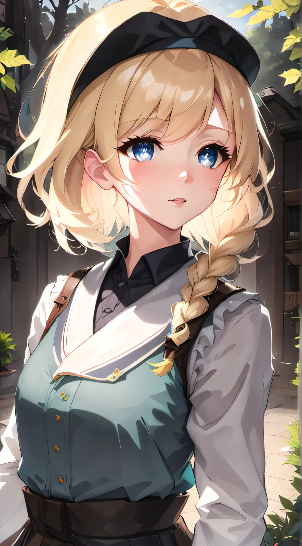 ai character: Sunny background