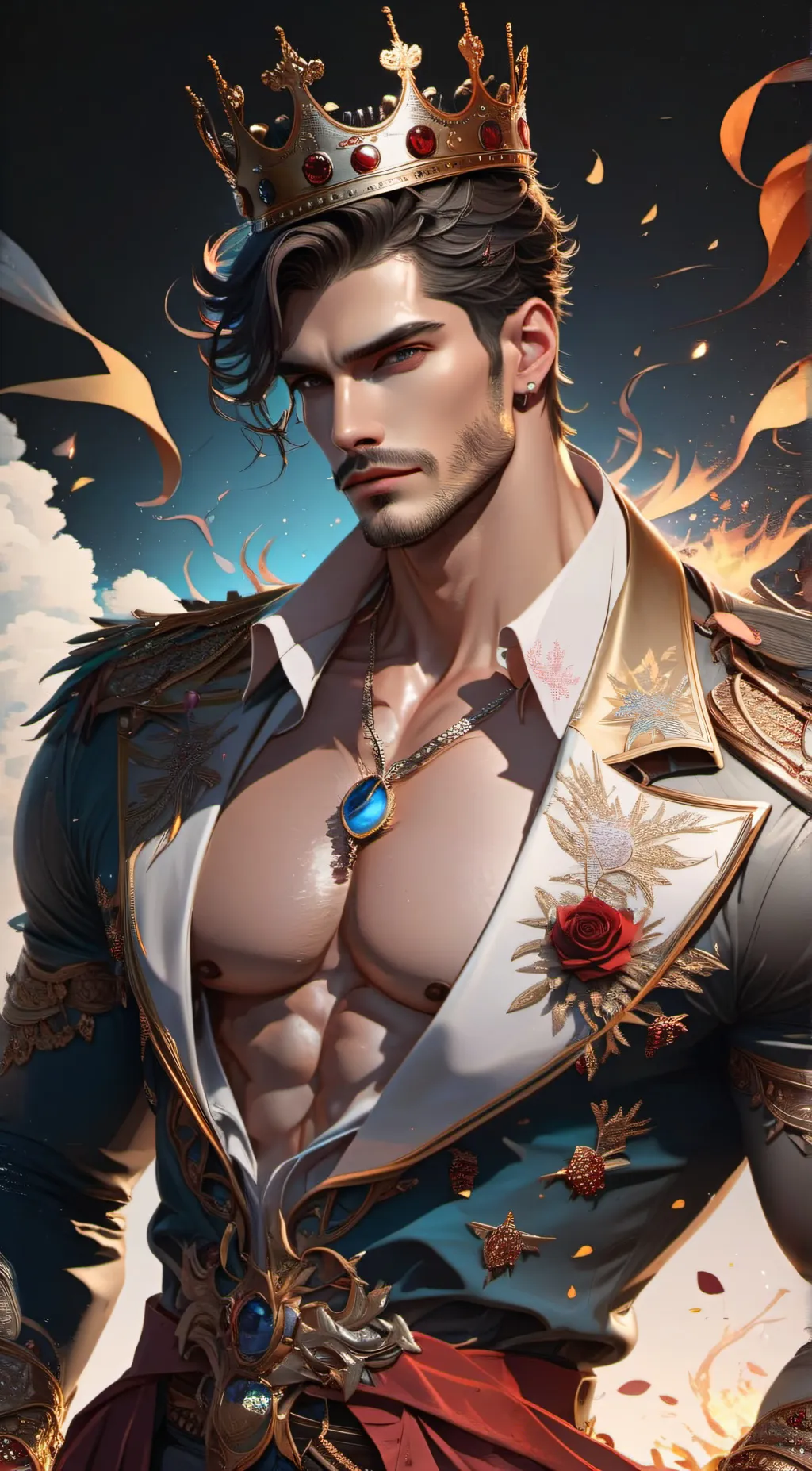 ai character: king james background