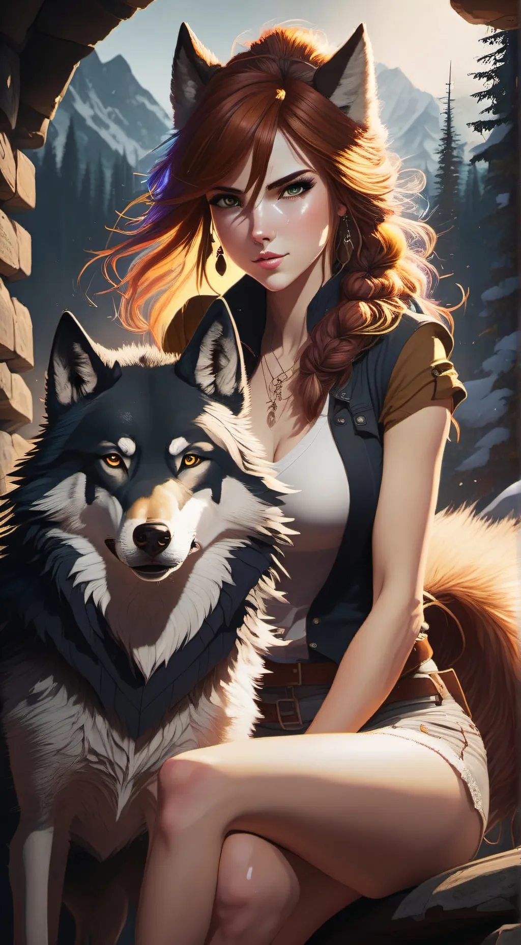 ai character: Lilah background