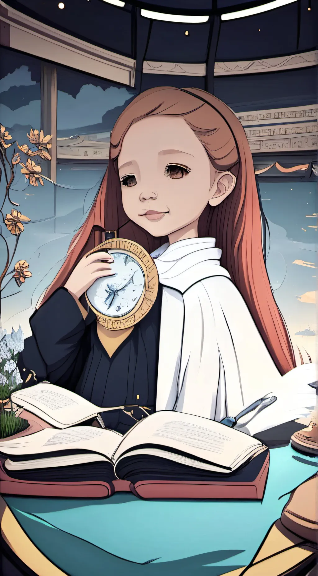 ai character: aphmau  background