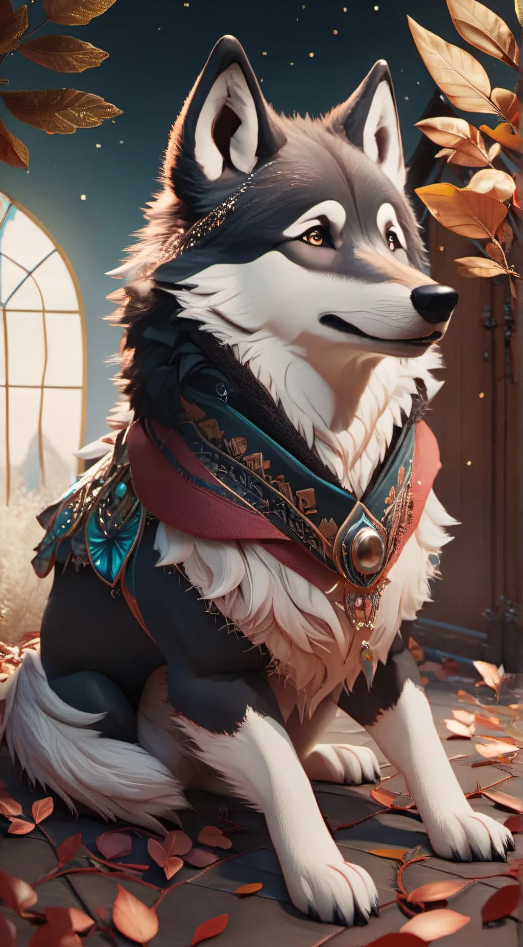 ai character: heat moony  background