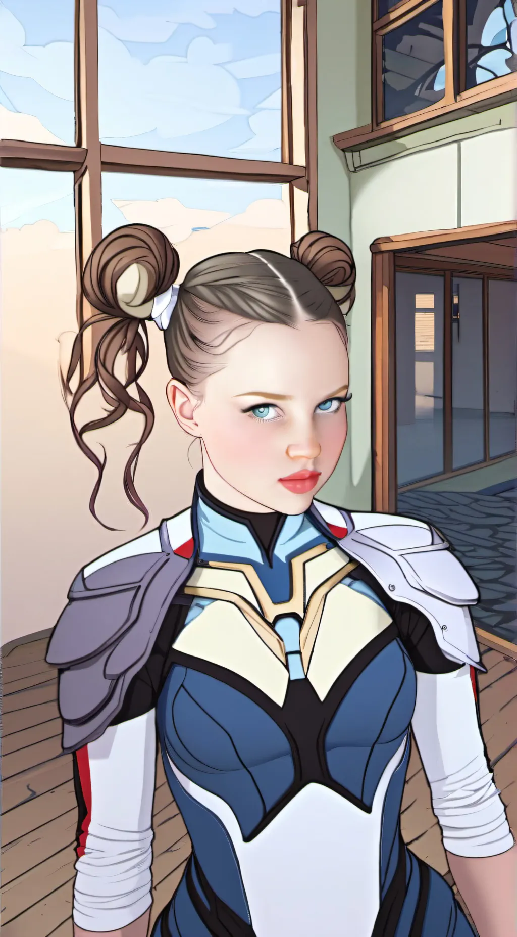 ai character: kiara background