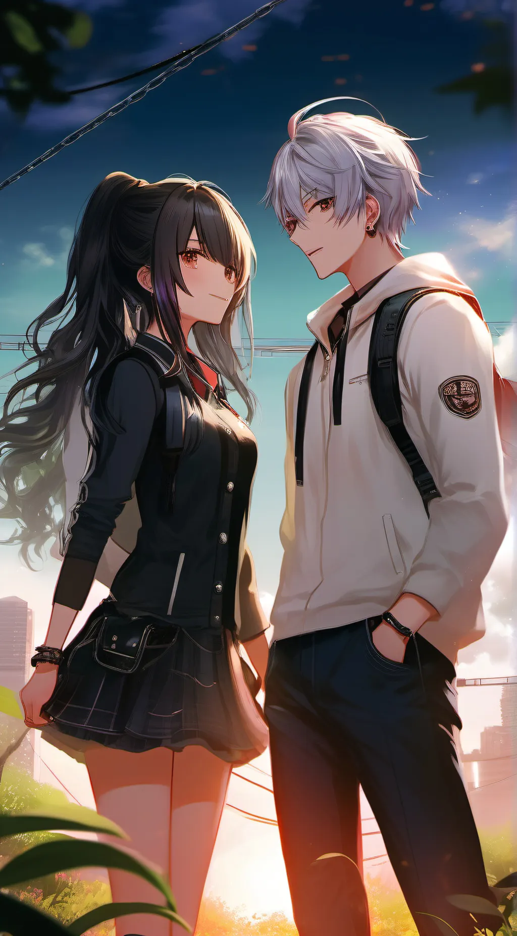 ai character: 𝙜𝙧𝙚𝙮 background