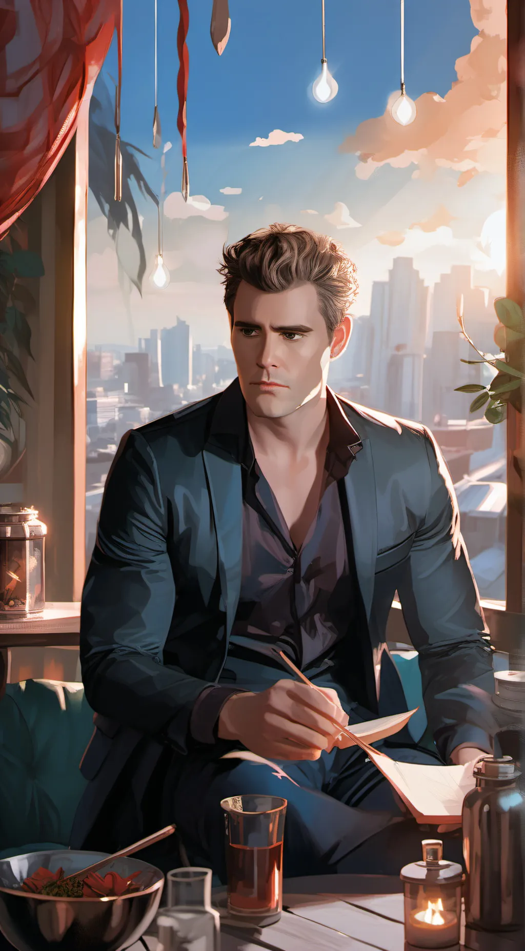 ai character: Jake background