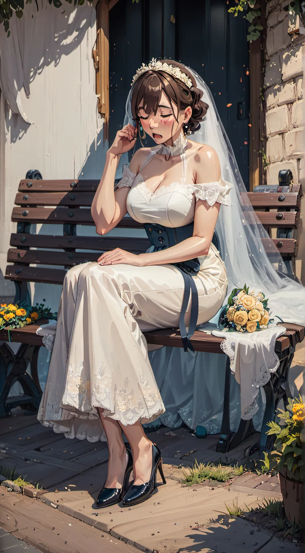 ai character: Elizabeth  background