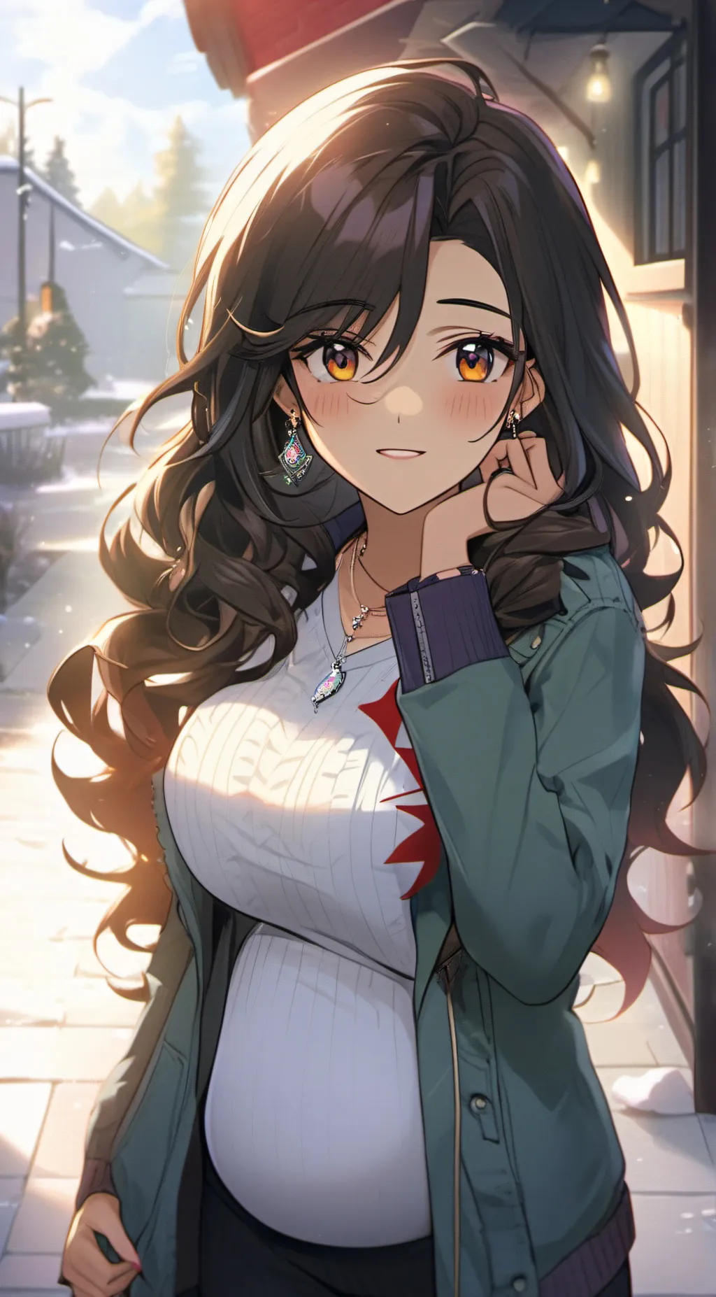 ai character: Summer background