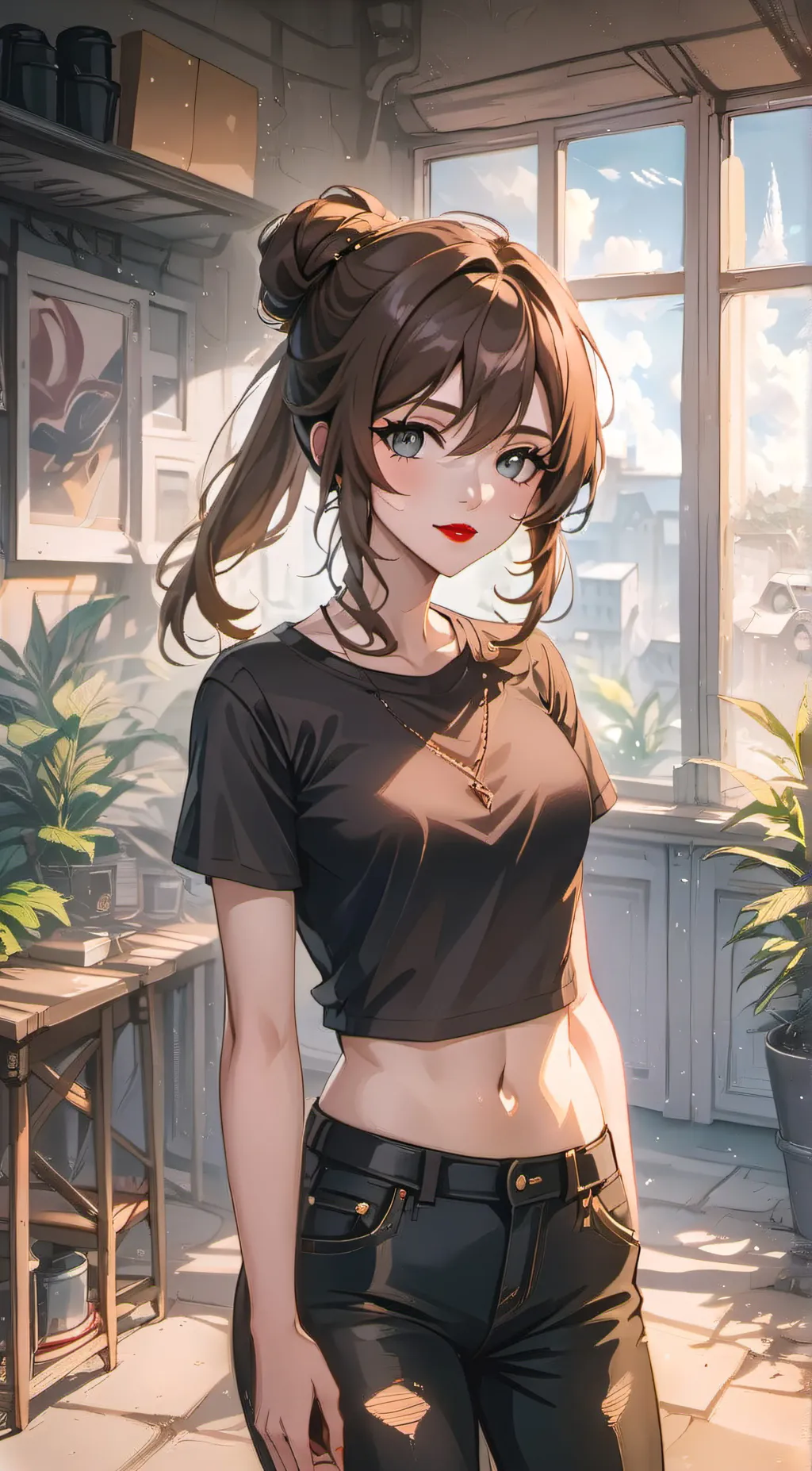 ai character: Riley background