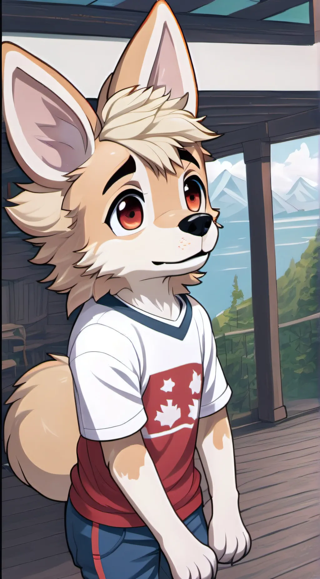 ai character: Jr. Cnslr Otis background