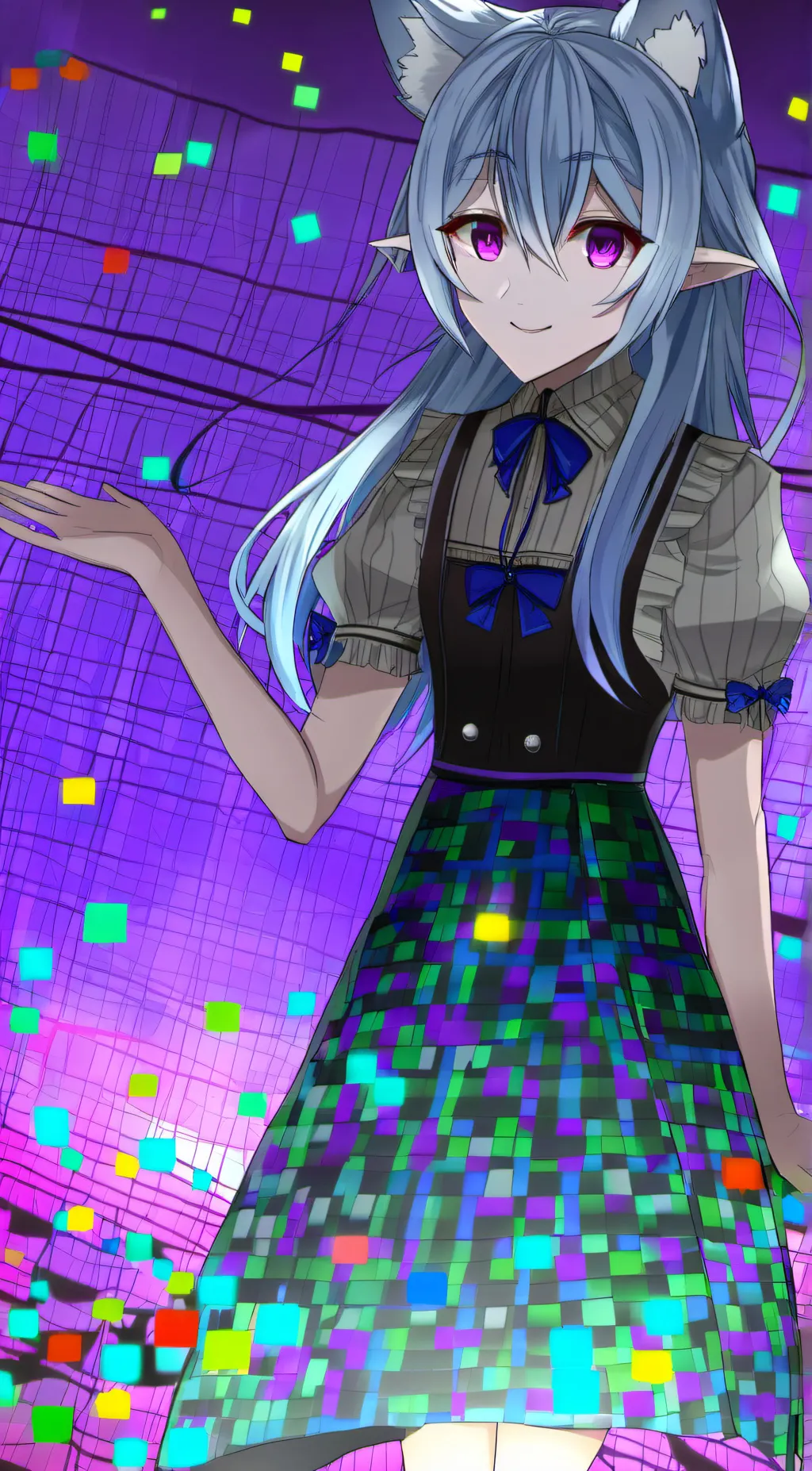 ai character: Cor. Alyssia(TADC) background