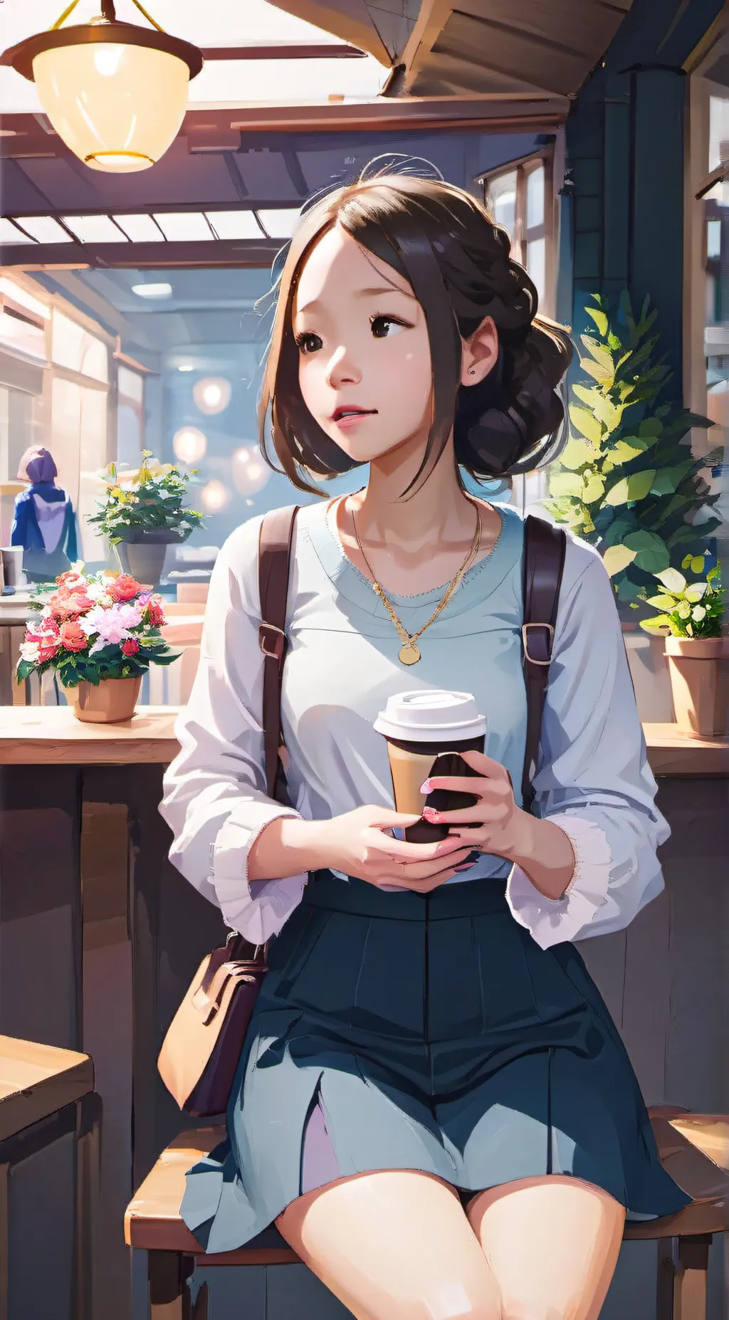 ai character: Zoe background