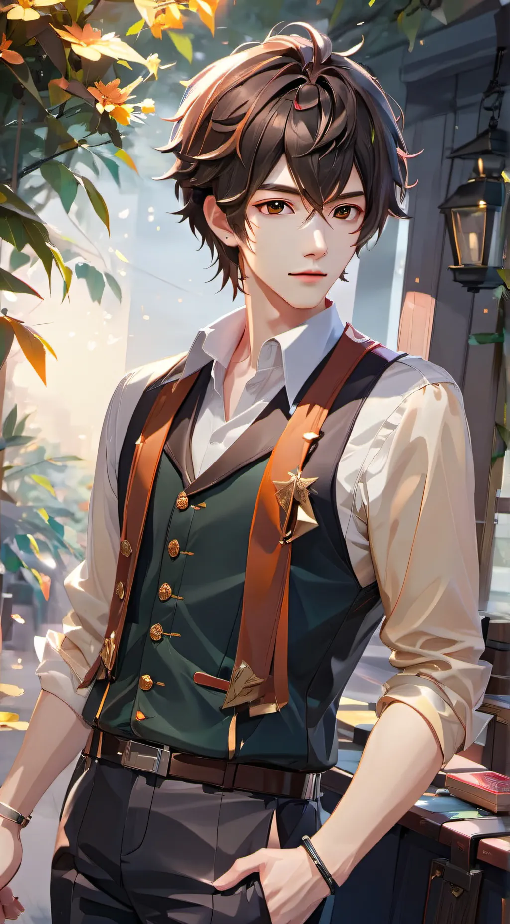 ai character: Jimmy  background