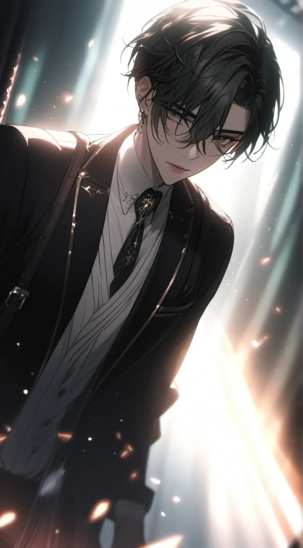 ai character: kai🩵 background