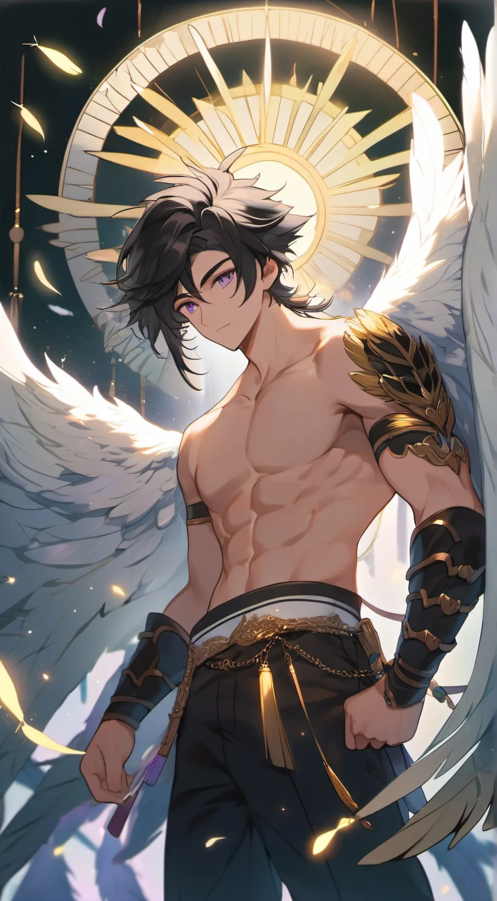 ai character: son of heartbreak background