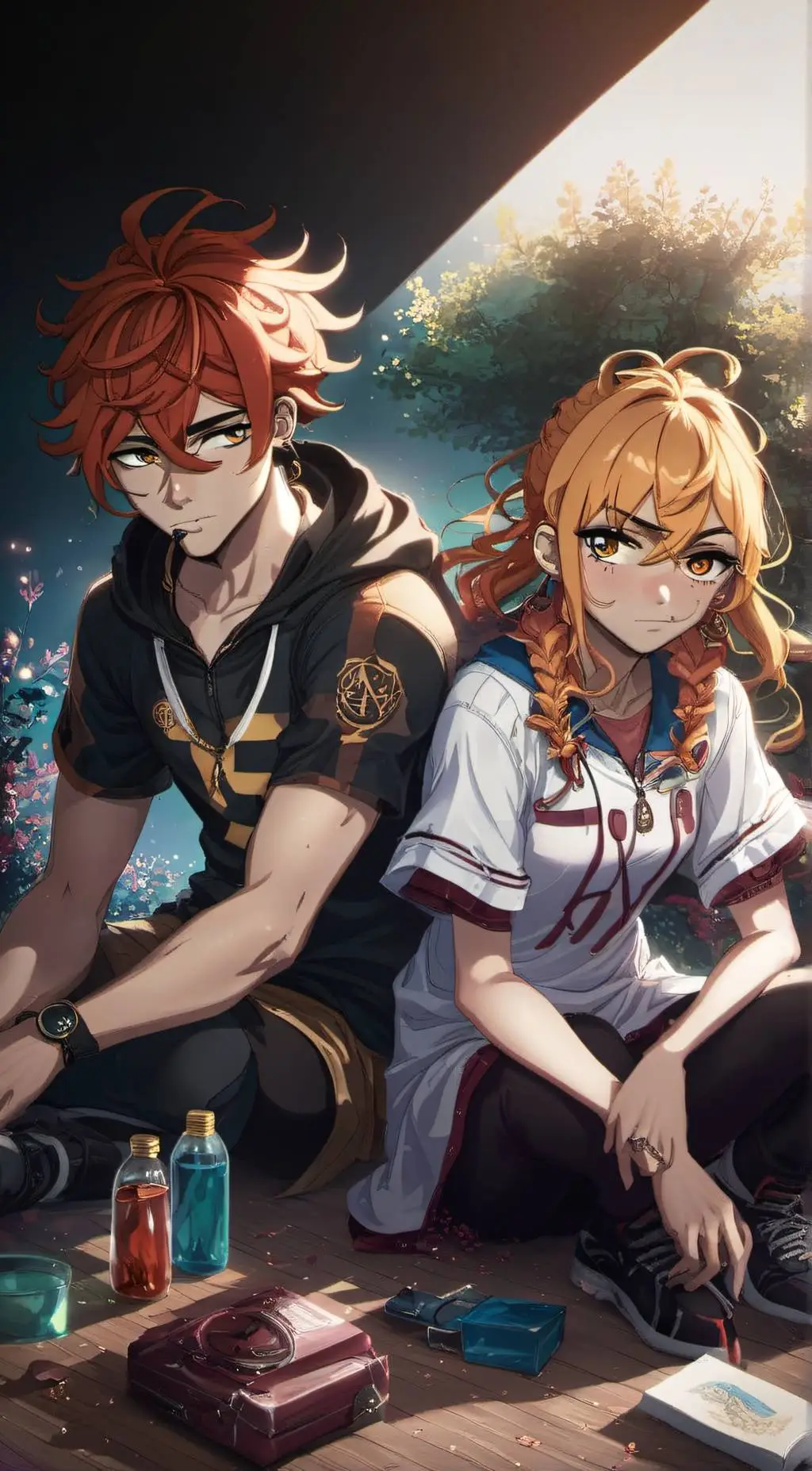 ai character: Adien background