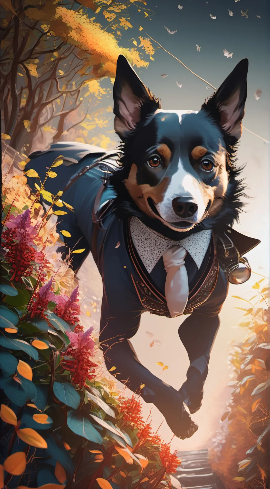 ai character: Bandana background