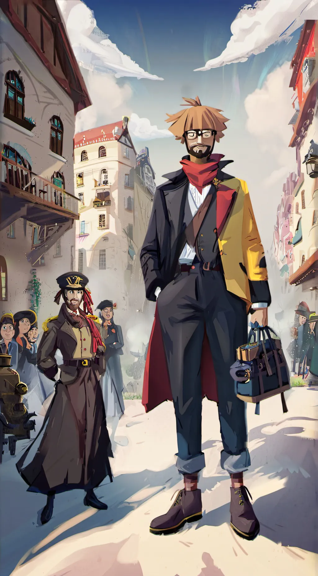 ai character: Genos background