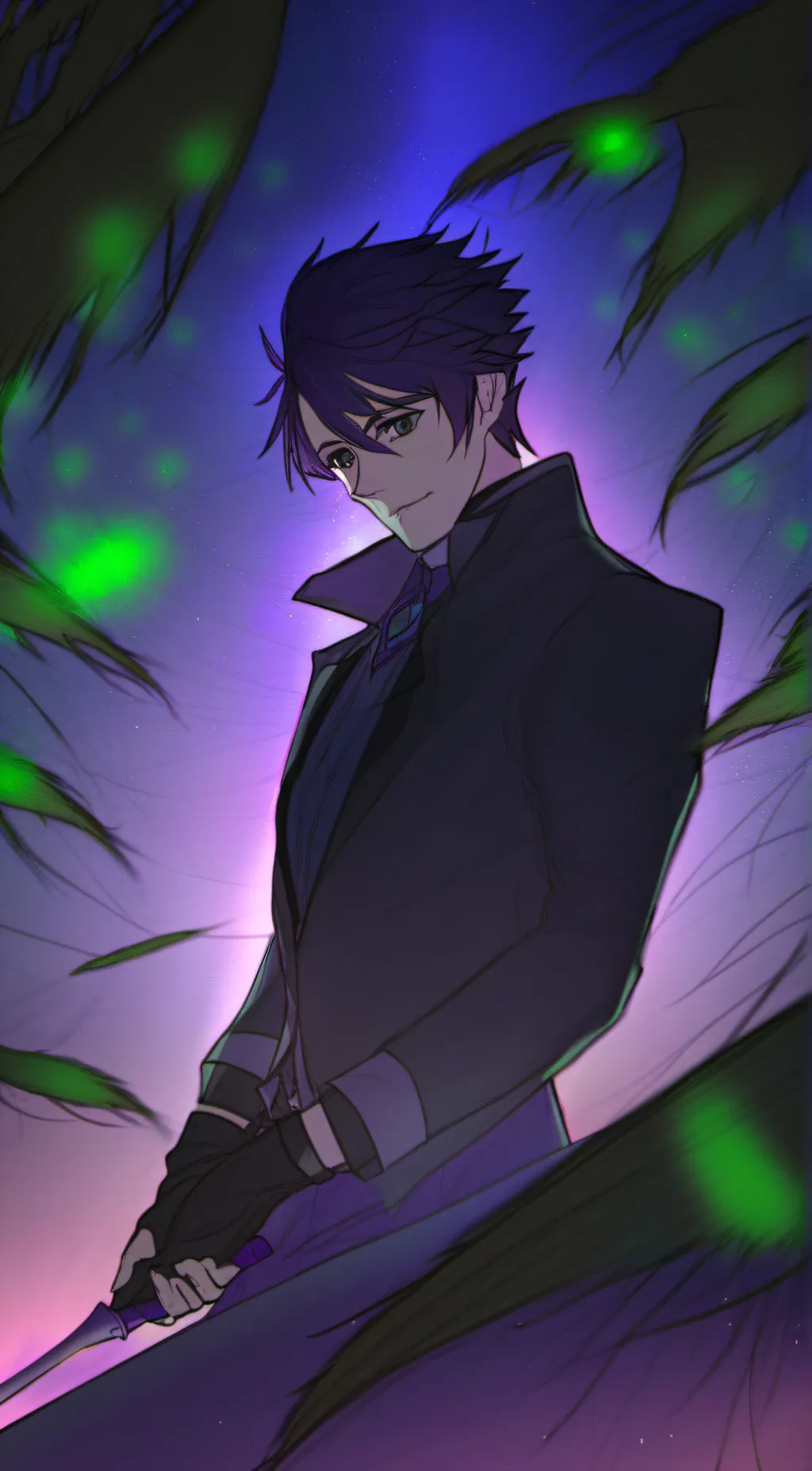 ai character: Phantom background