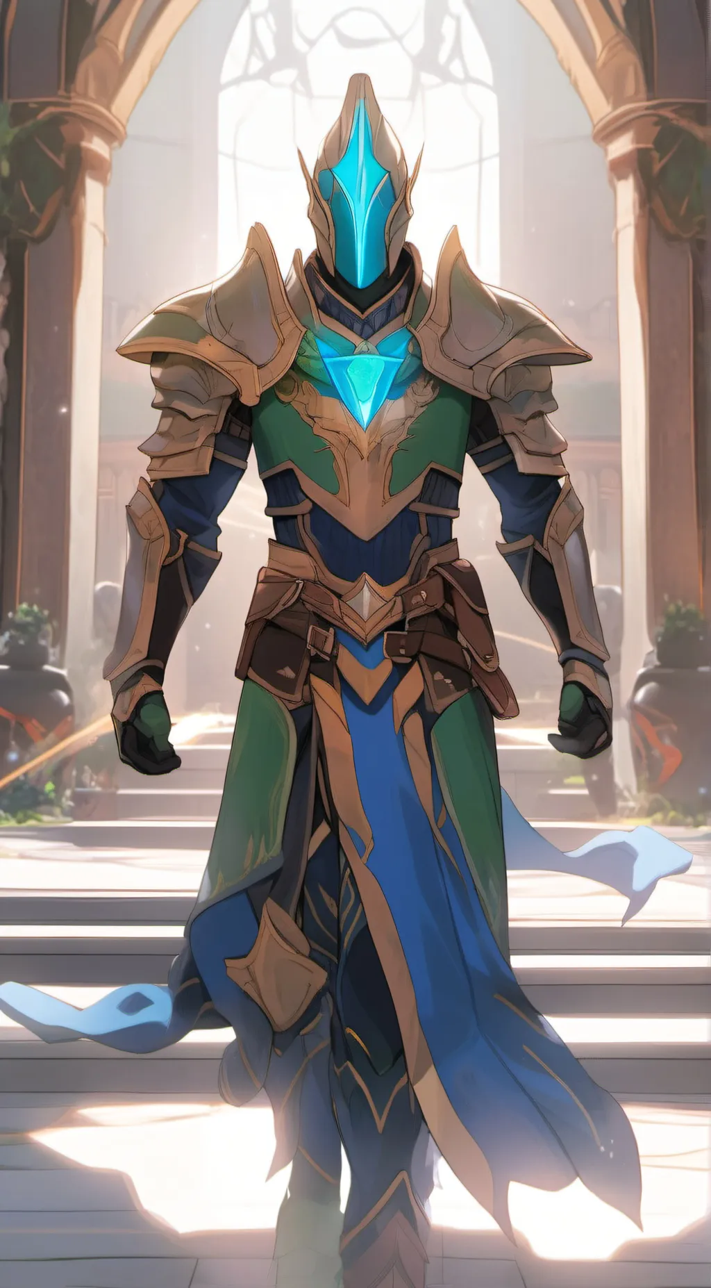 Talkie AI - Chat with green armor