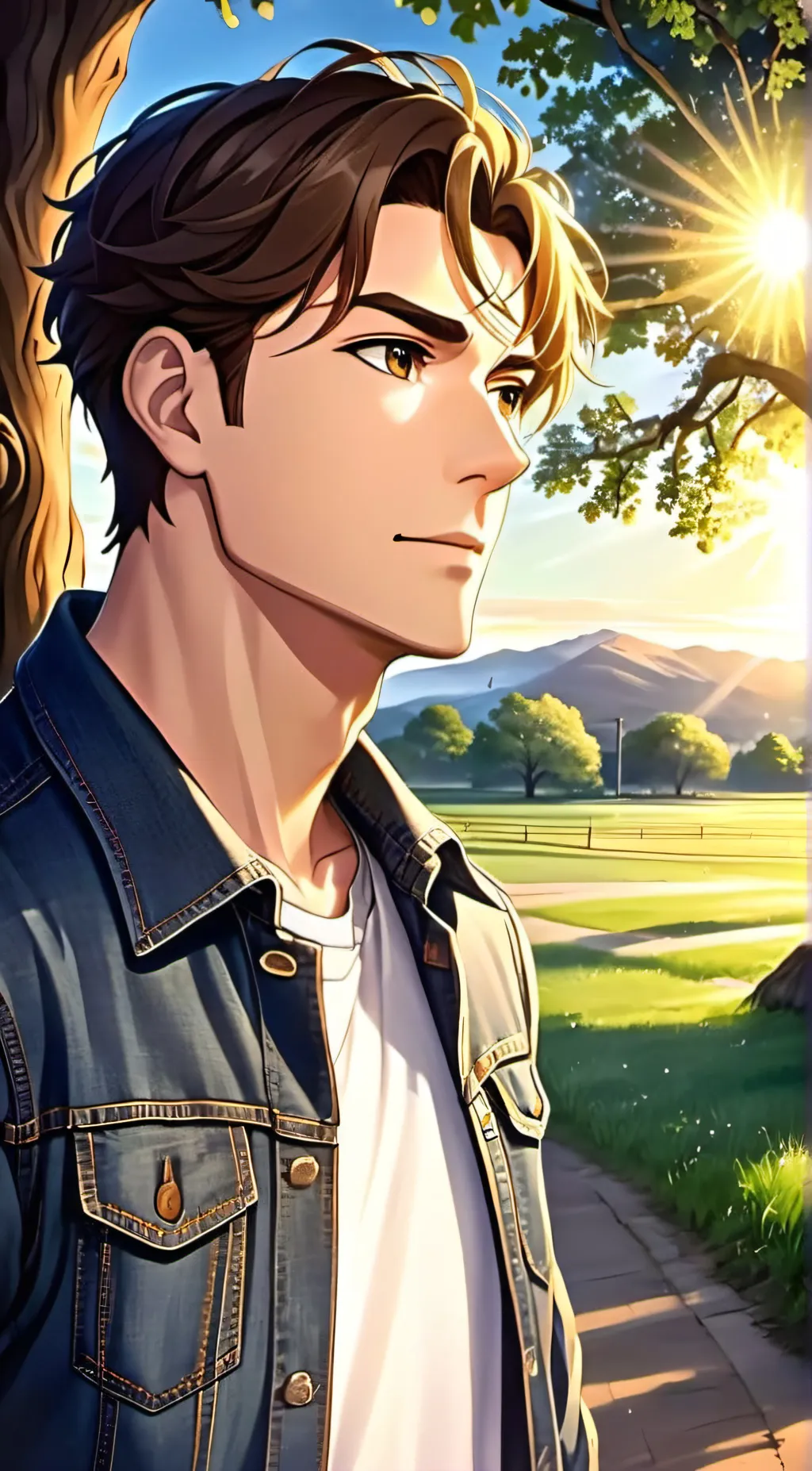 ai character: Lucas background