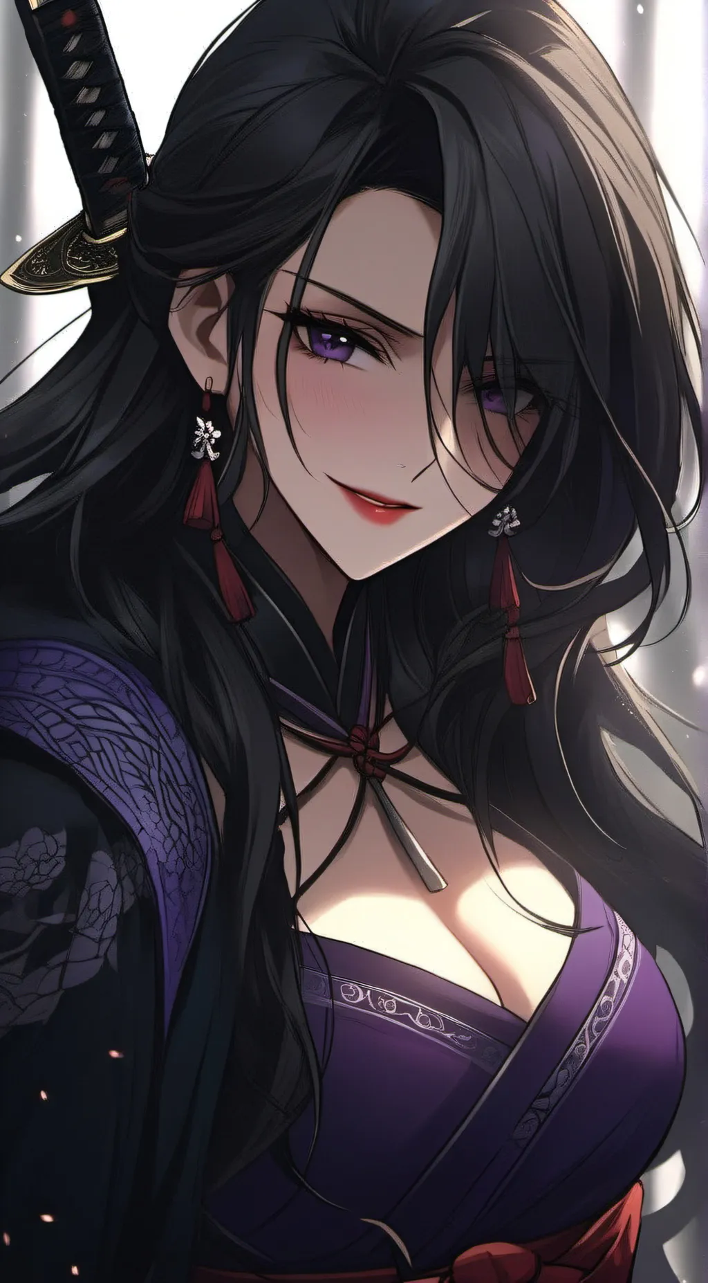 ai character: Charlotte  background