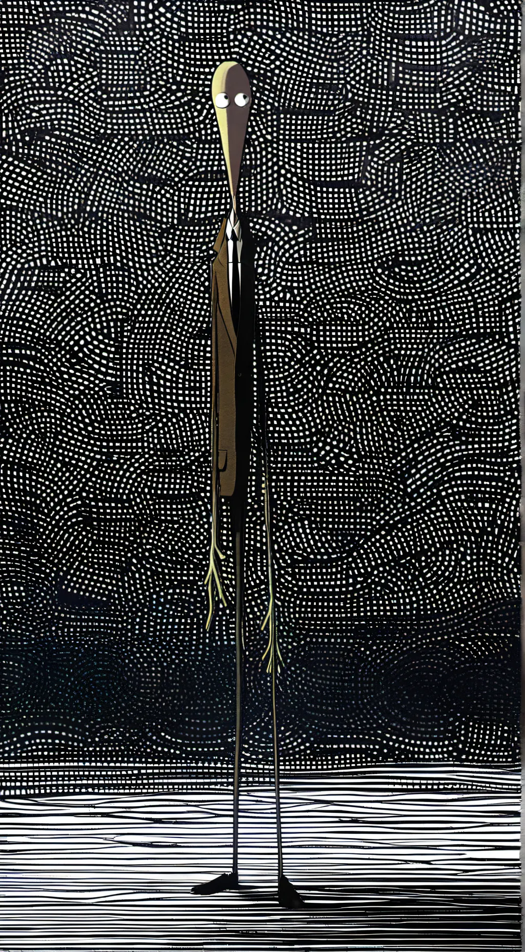 ai character: A roast battle background