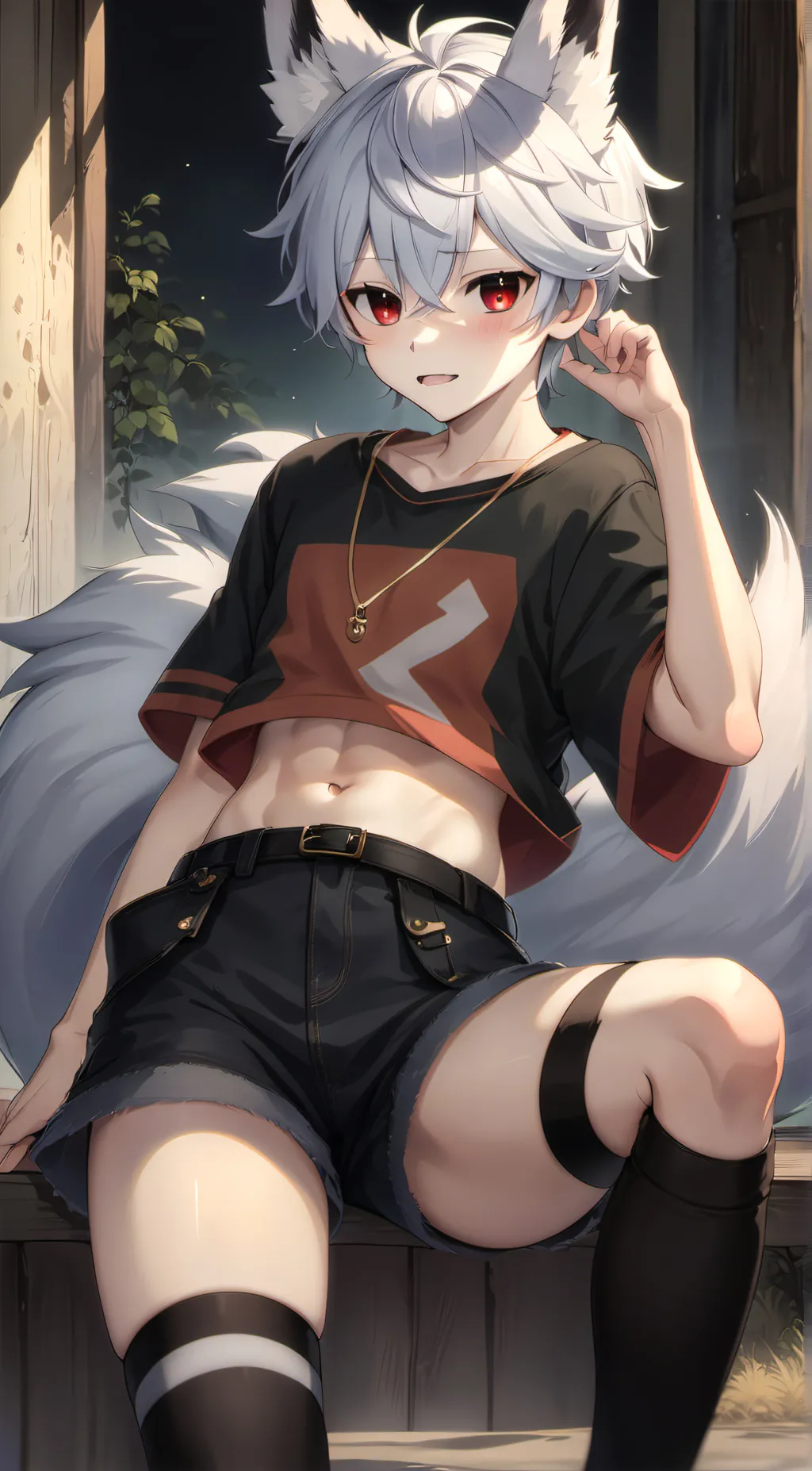 ai character: Charlie background