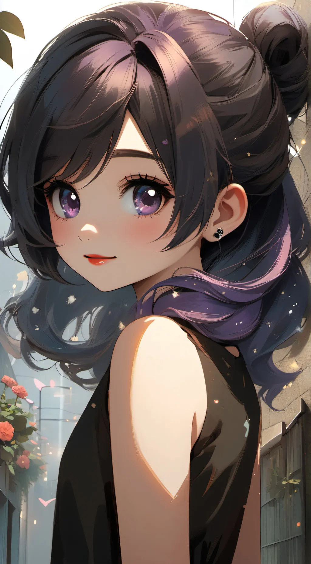 ai character: ella background