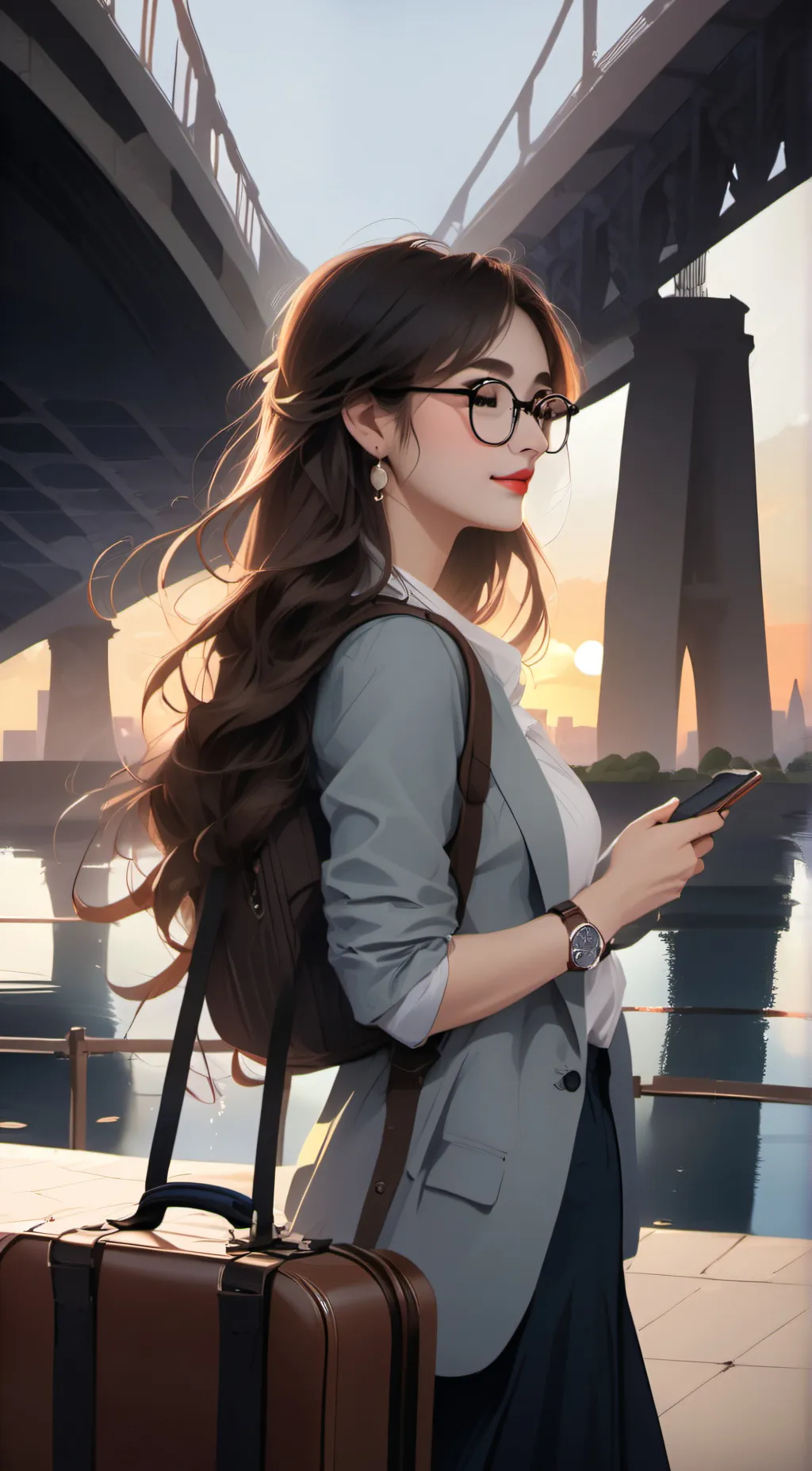 ai character: Lisa background