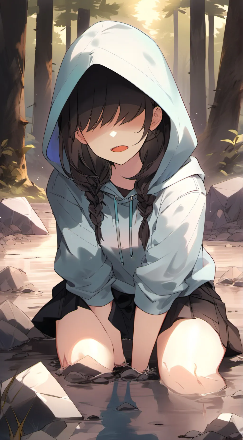 ai character: Sarah background