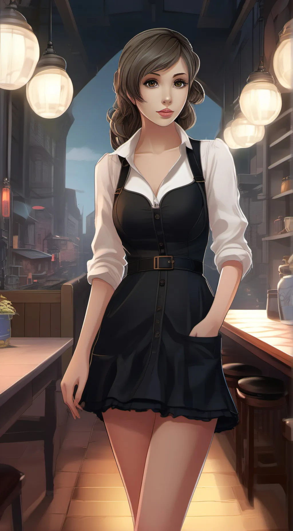 ai character: Jennie background