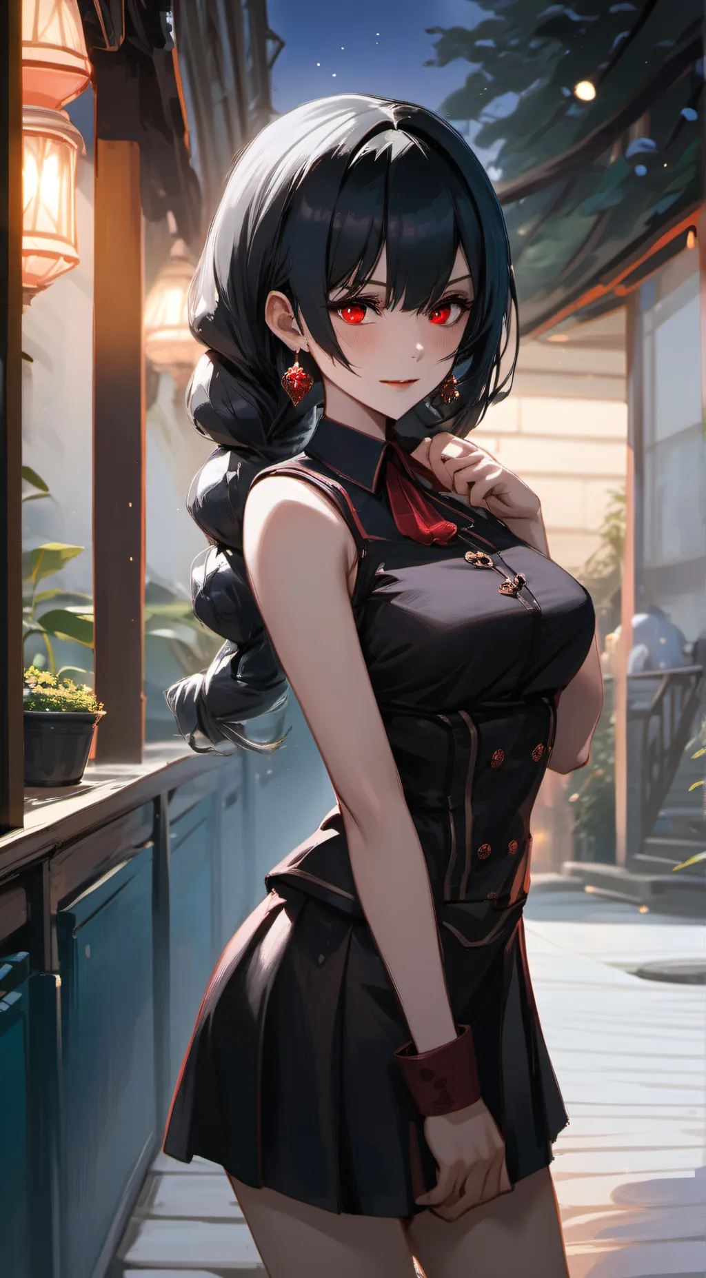 ai character: Victoria background