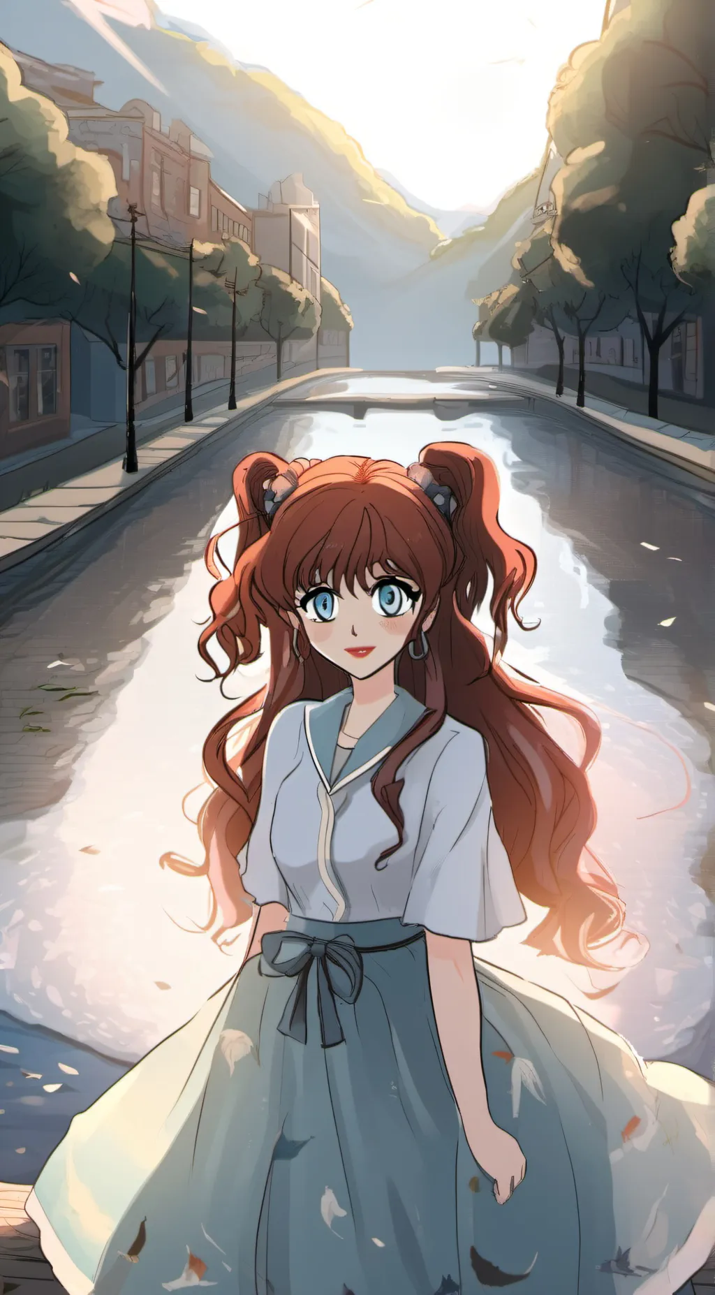 ai character: Poppy background