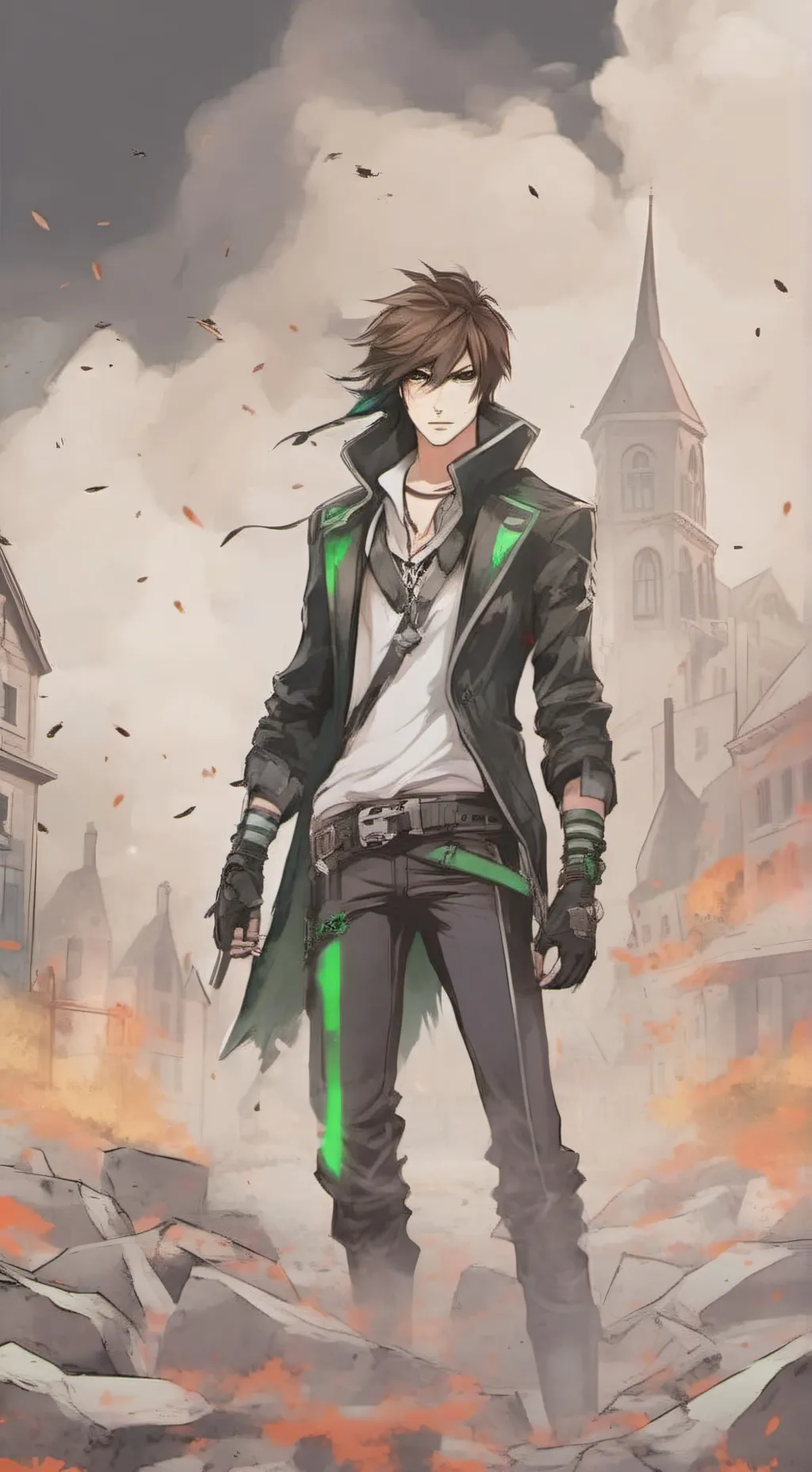 ai character: Lucas background