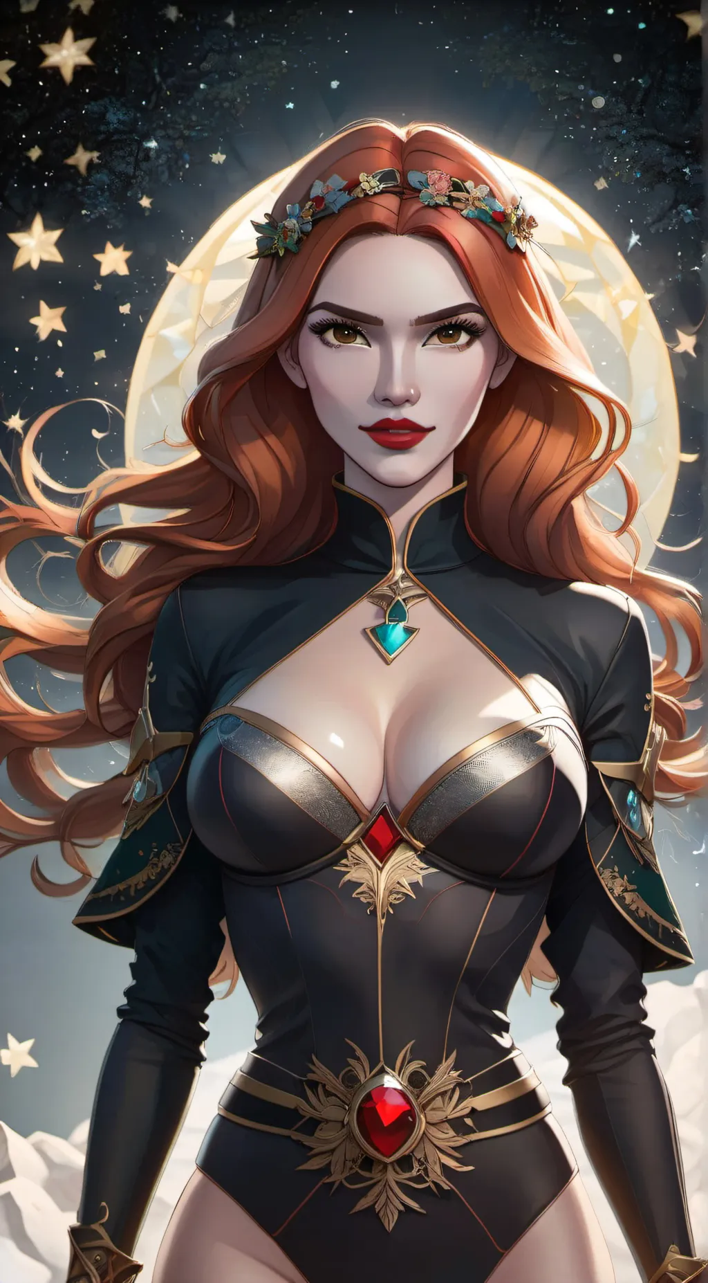 ai character: sylin grood background