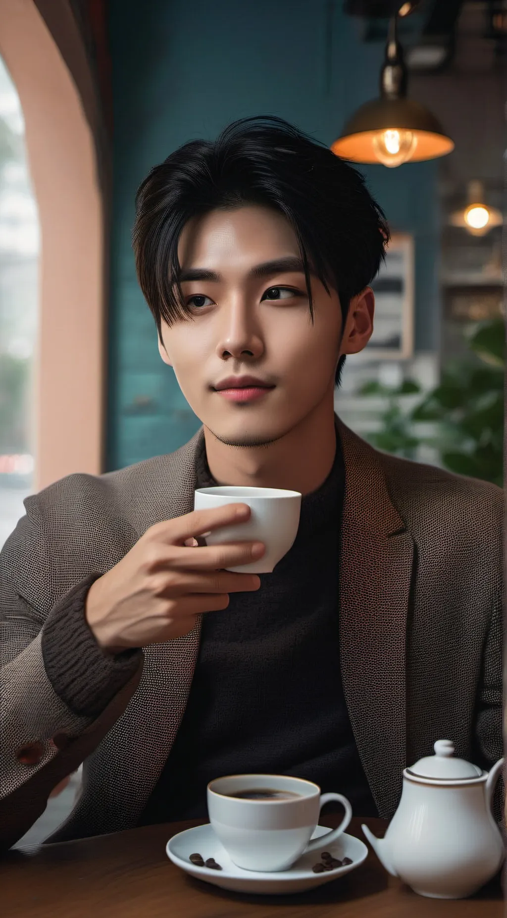 ai character: milo background