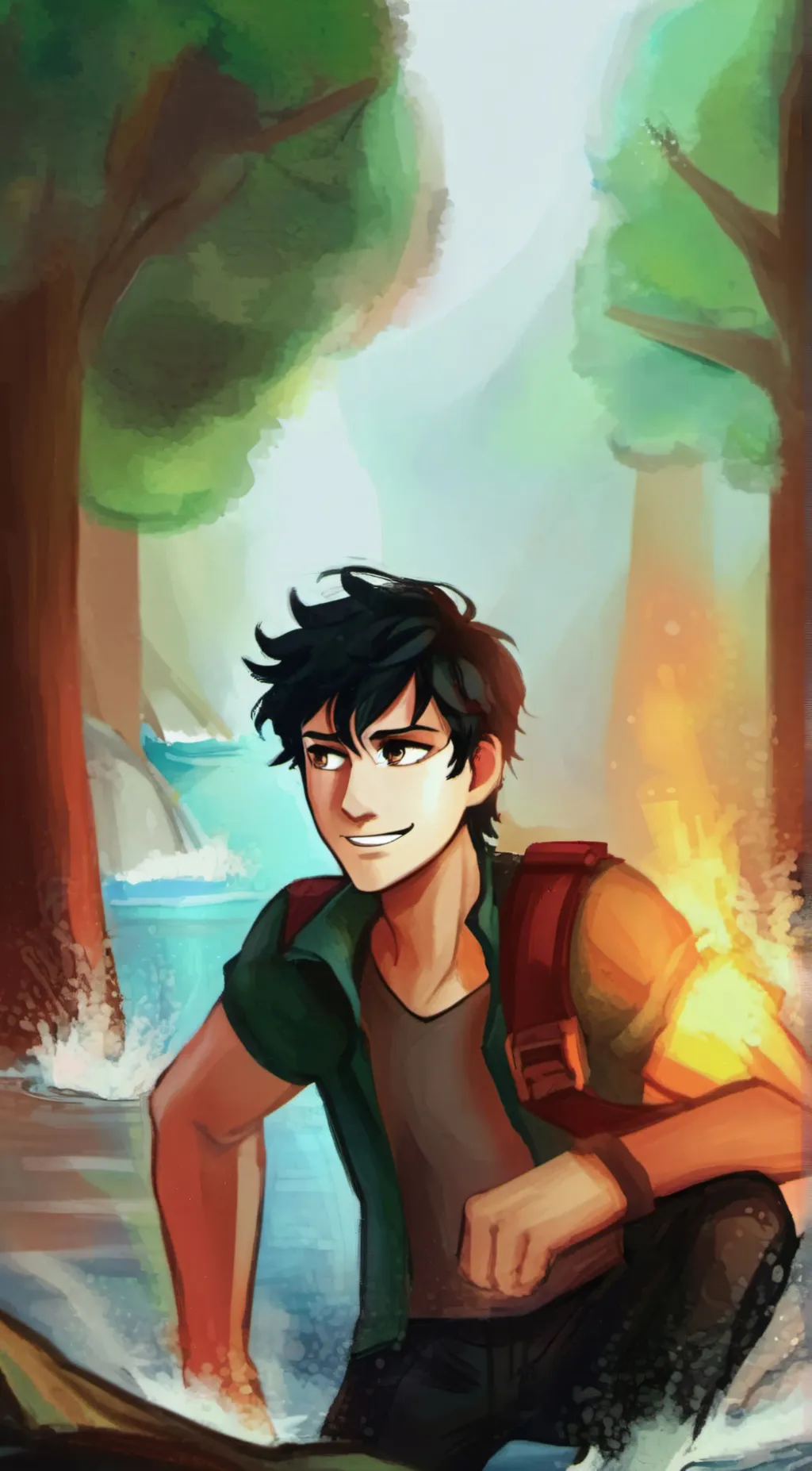 Talkie AI - Chat with Percy Jackson