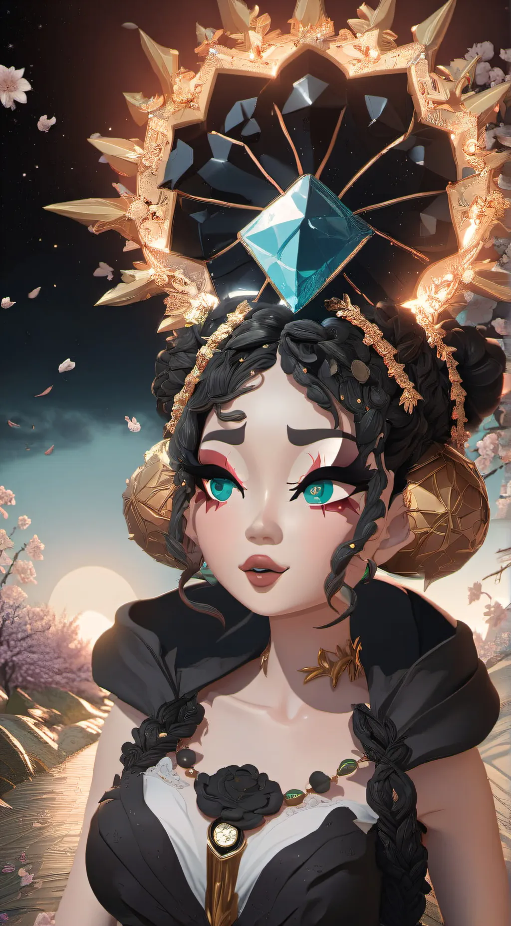 ai character: Jade background